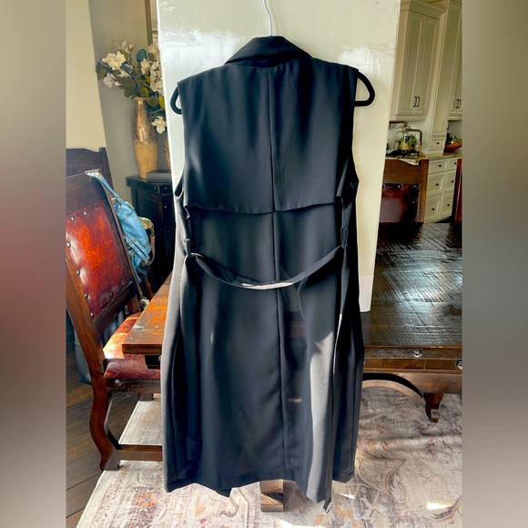 Hazel black 3/4 LENGHTH vest - Picture 2 of 4